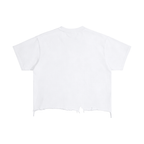 “Scribble” Boxy Distressed T-Shirt